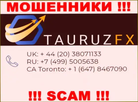 Не поднимайте телефон, когда звонят незнакомые, это могут оказаться кидалы из ТаурузФИкс